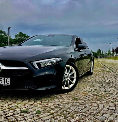 Mercedes-Benz Klasa A cena 109000 przebieg: 92000, rok produkcji 2019 z Szczecin małe 56